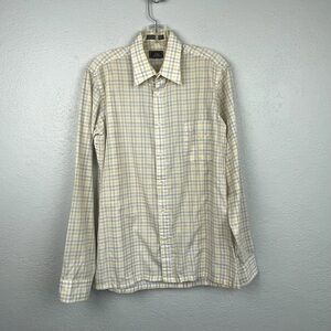 Burberry London Plaid Button-Down Shirt